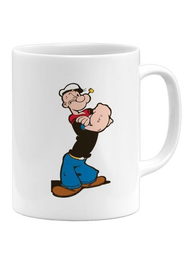 اشتري قدح قهوة خزفي Popeye Strength 11 أوقية في الامارات