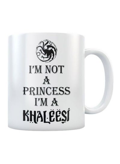 Buy Game Of Thrones Printed Coffee Mug White/Black in Egypt