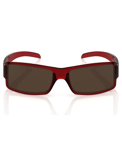 Buy Men's Rectangular Frame UV Protected Sunglasses - Lens Size: 62 mm in UAE