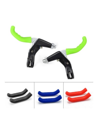 تسوق ماركة غير محددة و2pcs Bicycle Lever Cover Bike Brake Lever Grips Protectors Sleeve For Mtb Bike Mountain Road Bike 0 025كجم أونلاين في السعودية