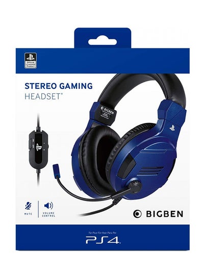 Buy PS4 V3 Blue Gaming Headset in Saudi Arabia