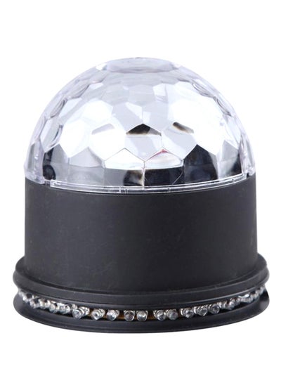 Buy LED Crystal Magic Ball Clear/Black in UAE