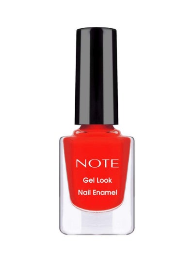 Buy Gel Look Nail Enamel Brick Red in Saudi Arabia