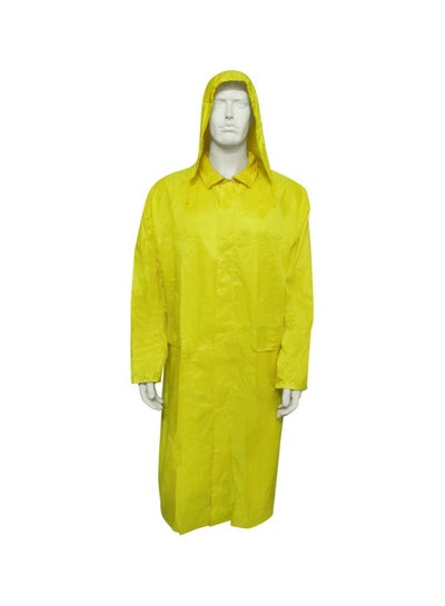 Buy Solid Raincoat Yellow in UAE