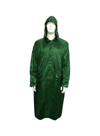 Buy Solid Raincoat Green in UAE