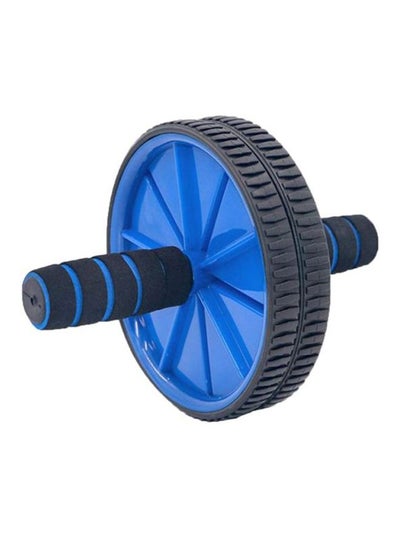 Buy Wheeled Abdominal Press Wheel Roller 22x18cm in Saudi Arabia