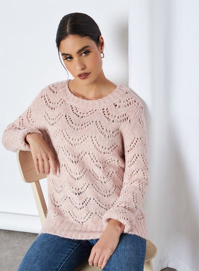 Buy Bibi Sweater Misty Rose in UAE