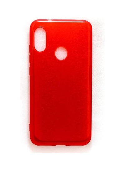 Buy Back Cover For Xiaomi Mi Note 6 Pro Clear Red in Egypt