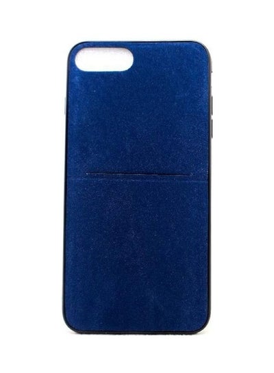 Buy Back Cover With Pocket For Apple Iphone 7 Plus Shamoa Dark Blue in Egypt
