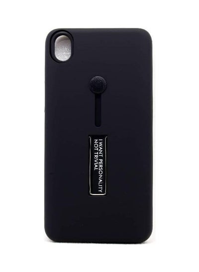 Buy Back Cover With Stand For Infinix X5010 Black in Egypt
