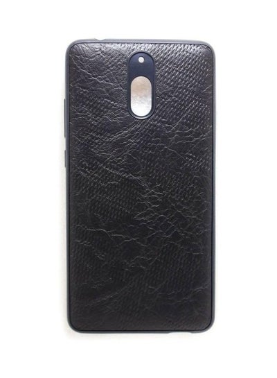 Buy Back Leather Cover For Nokia 21 Black in Egypt