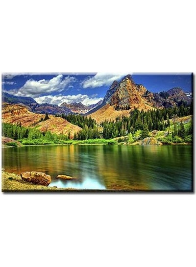 Buy Landscape & Nature Design Framed Vinyl Tableau Multicolor 60x100cm in Egypt