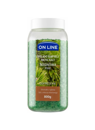 Buy Pine Relaxing Bath Salt Green 800grams in Egypt