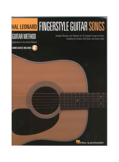 اشتري Fingerstyle Guitar Songs Paperback في الامارات