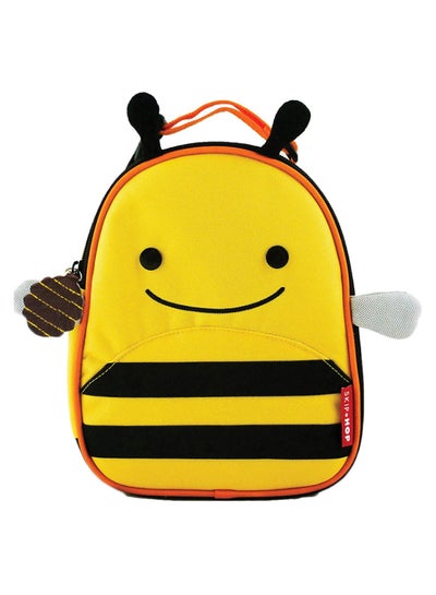 Buy Bee Print Insulated Lunch Bag Multicolour in UAE