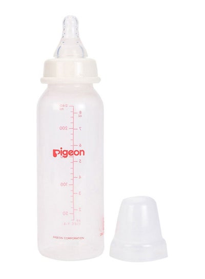 Buy Plastic Feeding Bottle With Round Base Assorted in UAE