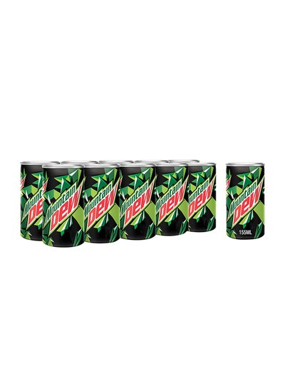 Buy Carbonated Soft Drink Mini Cans 155ml Pack of 10 in UAE