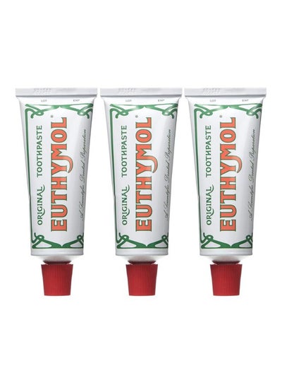 Buy Pack Of 3 Original Toothpaste Multicolour 3x75ml in Saudi Arabia