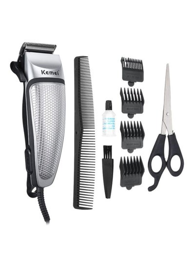 Buy Electric Hair Trimmer KM-4639 Silver/Black in Saudi Arabia