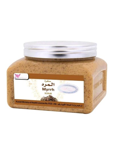 Buy Myrrh Scrub Brown 250grams in Saudi Arabia