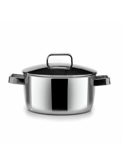 Buy Optima Stainless Steel Cooking Stewpot Silver 24cm in Egypt