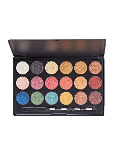 Buy 18 Shades Grogeous Eyeshadow Palette Multicolour 02 in UAE
