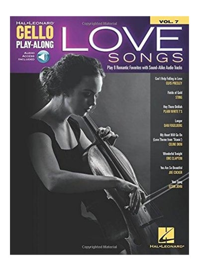 Buy Love Songs: Cello Play-Along Volume 7 paperback english - 2017 in UAE