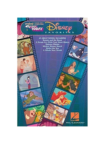 Buy Disney Favorites Mini E-Z Play Today Volume 5 paperback english - 2017 in UAE