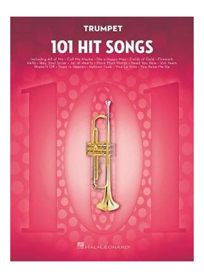 اشتري Trumpet 101 Hit Songs Paperback في الامارات