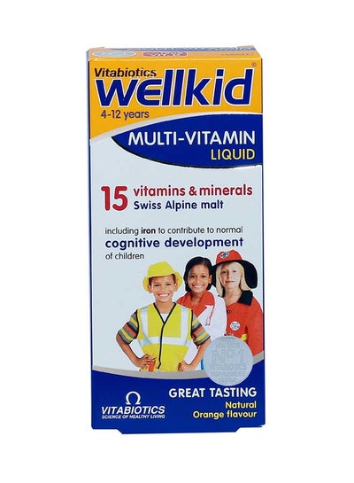 اشتري Wellkid Multi-Vitamin Liquid 150ml في الامارات