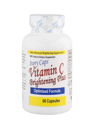 Buy Vitamin C Brightening Plus Dietary Supplement - 60 Capsules in UAE