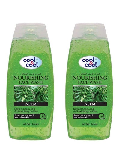 Buy Nourishing Neem Face Wash, 200ml x 2 200ml Pack of 2 in UAE