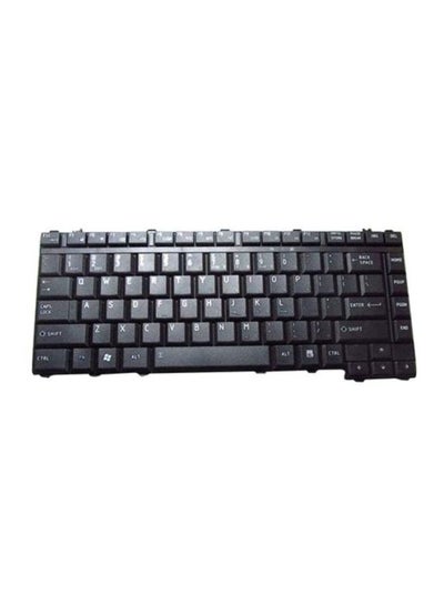 اشتري لوحة مفاتيح بديلة للابتوب توشيبا A200 - باللغة الإنجليزية . أسود في الامارات