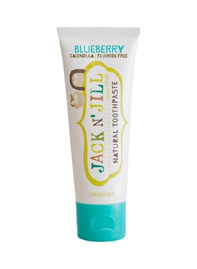 Buy Natural Toothpaste With Certified Organic Blueberry 50grams in Saudi Arabia