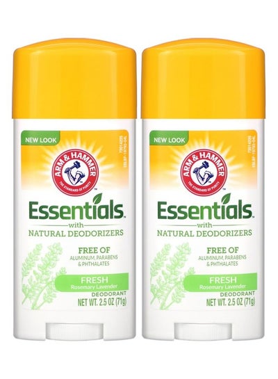 Buy Twin Pack Of Rosemary Lavender Arm And Hammer Essentials 71grams in Saudi Arabia