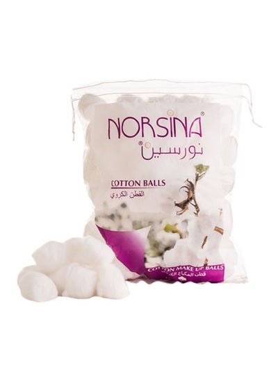 Buy Make Up Cotton Balls White 40grams in Saudi Arabia