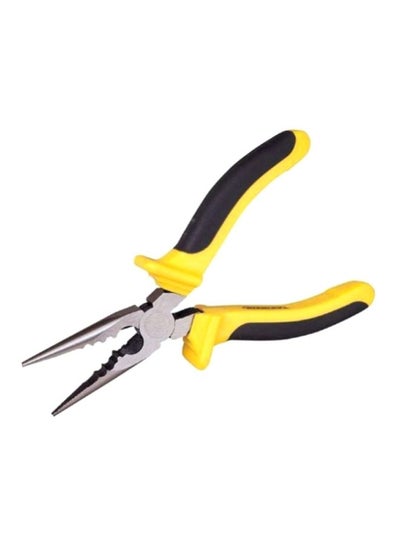 Buy Dynagrip Long Nose Pliers Black/Yellow/Silver 150mm in UAE