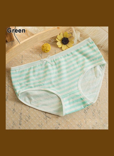 Buy Summer Navy Style Striped Lovely Bowknot Decor Underwear Panties Briefs multicolour in Saudi Arabia