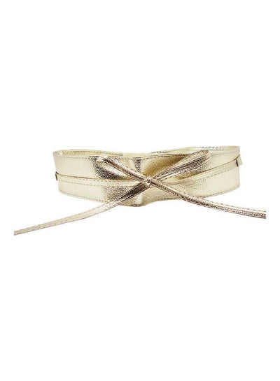 Buy Fashionable Bowknot Belt Gold in Saudi Arabia