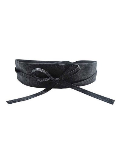 Buy Fashionable Bowknot Belt Black in UAE