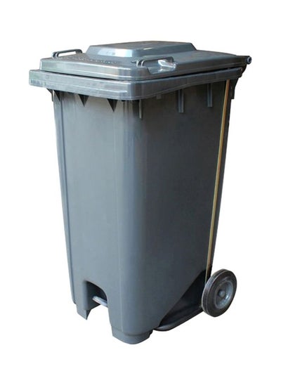 Pedal Dust Bin with wheels & Lid-120L