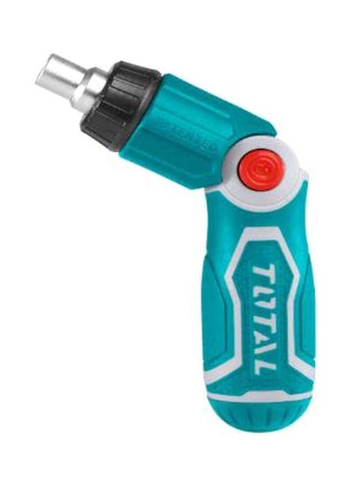 Buy Ratchet Screwdriver Set Teal/Silver/Red SL4, SL5, SL6, SL7, PH0 in Egypt