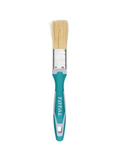 Buy Paint Brush Green/Beige/Silver 1inch in Saudi Arabia