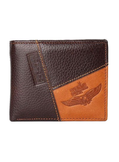 Buy Men's Leather Wallet Brown in UAE