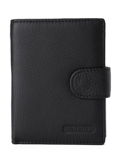 Buy Two Folded Multi-Functional Wallet Black in UAE