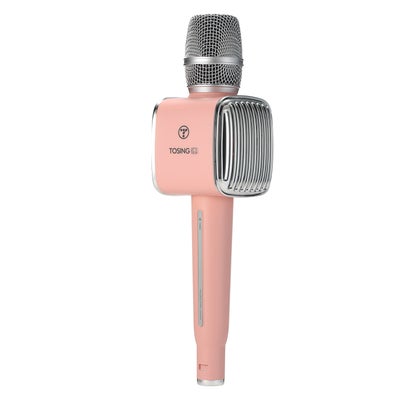 Buy G1 BT 5.0 Wireless Karaoke Microphone V8240P_P Pink in UAE