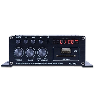 Buy AK370 Mini Audio Power Amplifier V6731_P Black in UAE