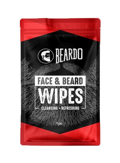 Buy Face And Beard Wipe Set in UAE