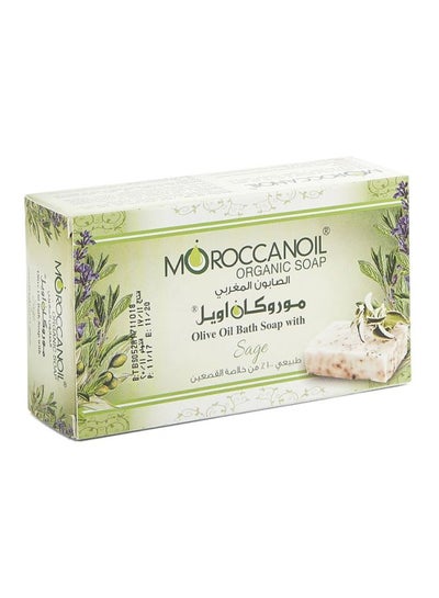 Buy Olive Oil Bath Soap With Sage Herbs 100grams in UAE