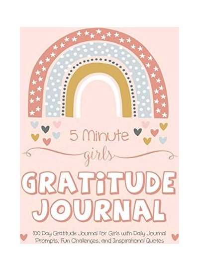 اشتري 5 Minute Girls Gratitude Journal Paperback في الامارات